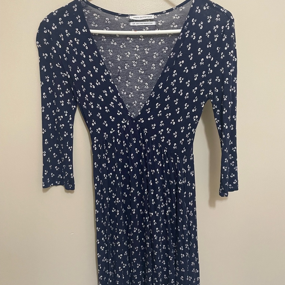 Urban Outfitters Deep-V Mini Dress